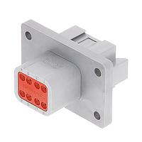 Amphenol SINE Systems AT04-08PA-L012 ຕົວເຊື່ອມຕໍ່ 8 ຕຳແໜ່ງ Rcpt Fng Mnt Conn Pin ສີເຫຼັກ Key A