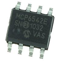 Microchip Technology MCP6542-E/SN ຄອມພາເຕີ Dual 1.6V Push/ Pull Comp