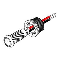 BIVAR PM3-KNRDW12.0 ອິນດິເຄດເຕີສ ແດງ 5.8mm ຕິດຕັ້ງດ່ວນ ແຜງຄວບຄຸມ