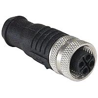 Bulgin PXPTPU12FBF04SCL010PUR ເສັ້ນສາຍອ່ານສະເຫຼີມ / ເສັ້ນສາຍກະທົບ M12 S-Code 4P/F ສາຍສົດ 1m