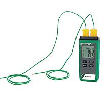 INSIZE 0325-KJ02 ເຄື່ອງວັດແທກອຸນຫະພູມ Mini Thermocouple (K: -50°C ~ 1300°C, J: -50°C ~ 1200°C, 2CH)