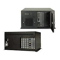 IEI Technology PAC-700GB-R11/A618B ກອງລົດຂະໜາດກັບຄືນ 7-ຊ່ອງ Half size chassis, ສີດຳ, ມີ ACE-A618B-RS-R10(180W), RoHS