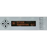 Matrix Orbital BLK202A-S-FA ຊອງເພີ່ມ PC Bay, ຕົວອັກສອນ LCD 20x2 Amb Txt Blk B/G Key ມີຂາຍຢູ່ກັບ Mnt Sl Brkt