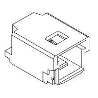 Molex 501568-0307 Shrouded 1.0 WtB 3Ckt R/AWaferAssyEmbsTpPk