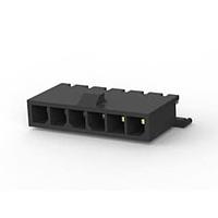 AMP Connectors - TE Connectivity 2-1445093-6 ຫົວຂໍ້ HDR VERT 6 POS 30 AU ບັນດາດຽວ