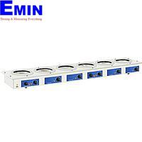 Cole parmer SHM-200-MP6-1000 ເຄື່ອງເຮັດຄວາມຮ້ອນ/ເຄື່ອງປັ່ນປ່ວນ (6-Place, 1000 mL; 1000rpm; 450°C; 230 VAC)