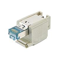 HARTING 09120033016 ອາແດບເຕີຮ້ອງ Han-Brid RJ45 C (Cat6a RJ45 Gigalink-Piercing 24-27AWG, 8wire) + 2 ຕິດຕໍ່ 10Amp (ບໍ່ໄດ້ລວມ)