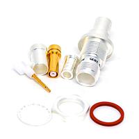 Trompeter / Cinch Connectivity Solutions M49142/09-0017 ຕົວເຊື່ອມ TRB BLKD JK ດ້ານຫຼັງ MNT ທະຫານ CRMP QPL