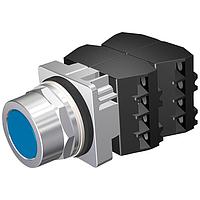 SIEMENS 52PM8A5D ປຸ່ມກົດປຸ່ມກົດດັ່ງ, MOM, ສີຟ້າ, ລົງລົງ, 2POS, 4NO-4NC