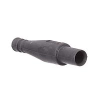 Radiall F718104200 ອຸປະກອນເສີມ ບູດສີດຳສໍາລັບ SC, FC & ST ປລັກ, ສາຍສັ້ນ 2 & 2,4mm