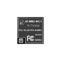 RF Solutions Ai-WB2-M1-I ໂມດູນ WiFi Wi-Fi, BLE5.0, 32Bit MCU ສາຍອະນທີນພາຍນອກ SMD-61