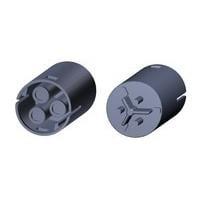 AMP Connectors - TE Connectivity 293602-1 ຕົວເຊື່ອມໄຟສະແດງ Scket 90deg PCB conn M-line 3 poles