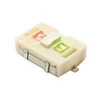 E-Switch TL3200AF160BWQ ສະຫນັບສະຫນູນ Dual LED Tactile Switch 50mA 12VDC ເງື່ອງເງິນ ສີຟ້າ/ຂາວ