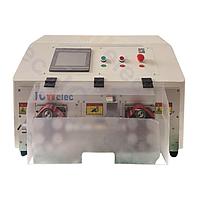 JCW JCW-CS07C Servo Motorized Belt Feed 16mm OD ສາຍແບດເຕີລີ່ OD ເຄື່ອງຕັດແລະສາຍ (50 mm², 0.1-999999 mm)