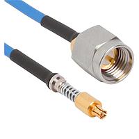 Amphenol SV Microwave 7038-0370 ການປະກອບສາຍ RF SMPS ຍິງ VITA 67. ການປະກອບສາຍ .085