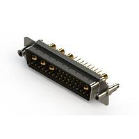 EDAC 627-36W4624-4TE ຕົວເຊື່ອມຕໍ່ Mixed Contact D-Sub Connectors Vertical Combo Dsub