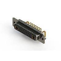 EDAC 630-17W2240-1N2 ຕູ້ຕິດຕໍ່ D-Sub ປະສົມມຸມຂວາ ຕູ້ຕິດຕໍ່ພະລັງງານ Combo D-Sub