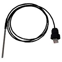 Ezurio 455-00112B ການປະກອບສາຍສະເພາະ RTD Temp Sensor Cable Assembly, -40C - +180C, 100mm x 4.0mm SS Probe, 1320mm Cable Length - ຈຳນວນຫຼາຍ (ຈຳນວນກະດູກ = 50 ຊິ້ນ)