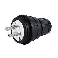 Molex 1301470084 ປລັກ L17-30P WATERTITE PLUG ສີດຳ