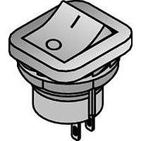 Shin Chin R13-136B-05-BR ສະລິກຄ໌ Rocker DPDT ON-ON ແດງ