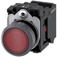 SIEMENS A6X30142643 ປຸ່ມກົດສະແດງແສງສີແດງ ປຸ່ມສະແດງສີແດງມາດຕະຖານ