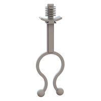 Essentra Components 23EZF062C100 Twister ສໍາລັບ Cable Twist Lock, Fir Tree Mount, .625 Hold, .935 Space