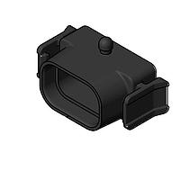 Samtec DCA-RPBU-02-01-A ຝາປົດປ້ອງແລະປົກຄຸມ USB