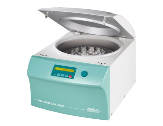 ການກວດກາເຄື່ອງ centrifuge ໃນຫ້ອງທົດລອງ