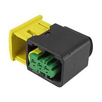 AMP Connectors - TE Connectivity 3-1418448-1 ກອງປົກຄຸມ 3POS AMP MCP1.5k REC.HSG CODC