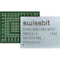 Swissbit SFEN005GB2EC1TO-I-5E-23P-STD ດຣາວສ໌ Solid State - SSD Industrial BGA PCIe SSD, EN-26, 5 GB, 3D PSLC Flash, -40C ຫາ +85C