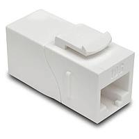 Tripp Lite N235-001-WH-6AD ຕົວເຊື່ອມ Modular Cat6a StraightShield Coupler RJ45 FF