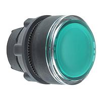 SCHNEIDER ZB5AA38 ຫົວ FLUSH ມີຝາທີ່ແຈ້ງແຈ້ງ, ສີຂຽວ