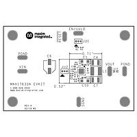 Maxim Integrated MAX17633AEVKIT# ຕົວຄວບຄຸມແຮງໂຮງ - ຕົວຄວບຄຸມສະຫນັກ 4.5V ຫາ 36V, 3.5A, ປະສິດທິພາບສູງ, Sync