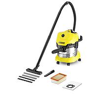 Karcher WD4 ເຄື່ອງດູດຝຸ່ນແຫ້ງ ແລະປຽກແບບພຣີມຽມ