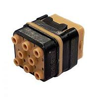 Amphenol Air LB France SIME0816PA ມູດູນລະບົບການເຊື່ອມຕໍ່ຮູບແບບ Modular ສໍາລັບຂໍ້ຕິດຕໍ່ທີ່ຖືກບັງກັບດ້ວຍການປິດປັກພາຍໃສ່ 8 ຂໍ້ຕິດຕໍ່ #16 ຈັດສົ່ງໂດຍບໍ່ມີຂໍ້ຕິດຕໍ່ ການຈັດທຳຂອງ Polarization A