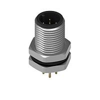 Wurth Elektronik 643250100305 ປລັກ WRCIRC M12 ກະທົບສະກຣູ ລະຫັດ A ກະດານ PCB ເຫຼັ້ມເຫຼັ້ມກັບກະດານກະທົບ M12 ຕົວເຊື່ອມຊາຍ, ຂະໜາດພອດ 5