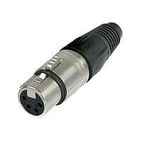 NEUTRIK NC4FX ຕົວເຊື່ອມສາຍສະເພາະ 4C ຜູ້ຍິງ ຕິດຕໍ່ເງິນນິເຄວ