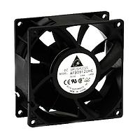 Delta Electronics, Inc. AFB0912GHE-AR00 ພັງລົມ DC Axial, 92x38mm, 12VDC, ຕິດຕັ້ງຕົວຈັບຄວາມໄວ