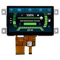 Newhaven Display NHD-4.3-800480MB-ASXP-CTP IPS TFT LED Displays 4.3" ຕິດຕັ້ງ IPS TFT ມີຈຸດສະແດງສະເຫຼີມສະເຫຼີມ Capacitive Touch
