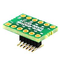 Chip Quik DIP300-SOIC-12N ອາເດັດເຊີ DIP Sockets DIP-12 (ຄວາມກວ້າງ 0.3" ຄວາມຫຼຽງ 0.1") ເປັນ SOIC-12 Narrow (ຄວາມຫຼຽງ 1.27mm, ຂະໜາດຕົວ 150/200 mil)