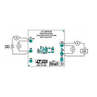 Analog Devices DC623A ຕົວຄວບຄຸມແຮງໂຮງ - ຕົວຄວບຄຸມສະຫວັດດີ LTC3801ES6 - 550kHz Micropower Step-Down