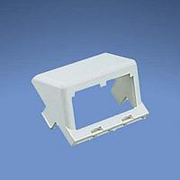 Panduit CHS2R2IW-X ເພີ່ມ Insert 2 Port 2/3 Size Sloped Off Wht
