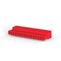 AMP Connectors - TE Connectivity 4-641237-6 ການປະຊຸມ Receptacle 16 CIR MTA-100 CONN RED 30AU