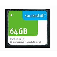Swissbit SFCF064GH1AF4TO-I-QT-517-STD ບັດຄອມແພັກແຟລດ 64GB Compact Flash SLC C-500 I-TEMP
