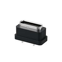 GCT (Global Connector Technology) USB4725-03-C ພວງຕິດບົດ PCB Top Mount USB3.2 Gen 2 Type-C Receptacle, 24Pin, ຕັ້ງຕົ້ນ, SMT, ພວງຕິດບົດ PCB Top Mount, IP67