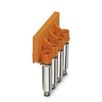 PHOENIX CONTACT 3075844 ເຄື່ອງມືແລະອຸປະກອນເຊື່ອມຕໍ່ Terminal Block SB 6-T 4-8 4P SWITCHING JUMPER