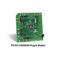 Microchip Technology MA240036 ໂມດູນແຊກຂ້າງ Plug In Module ສໍາລັບ PIC24FJ128GB204 ex16