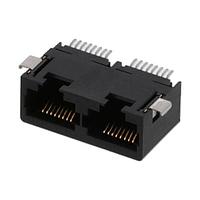 Molex 43841-0003 ກຸ່ມປະຕູ MODJACK ຄູ່ SMT 50 SAU 8/8