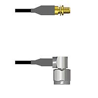 Amphenol Custom Cable Q-3202A000M011i ສາຍສະບັບ RF SMA-SJB/N-RP LMR24 11I