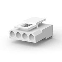 AMP Connectors - TE Connectivity 1-480722-0 ກອງປະກອບປະຕູສະເພາະ 4 POS SKT HOUSING
